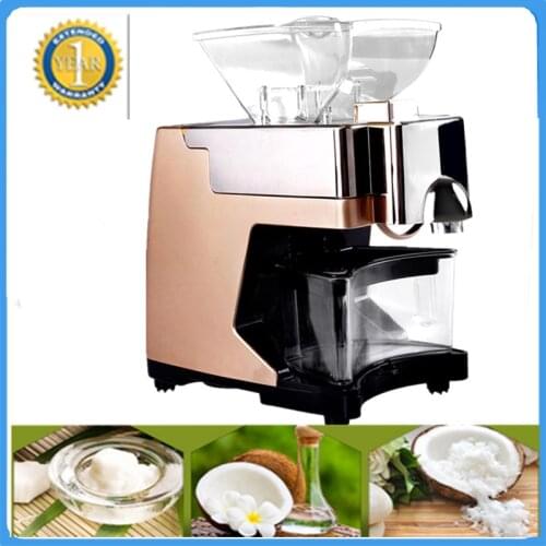 Hot Sale 110V Or 220V Coconut Oil Press Machine Grape Nut Seed Automatic ABS Plastic Pressure High Oil Extraction