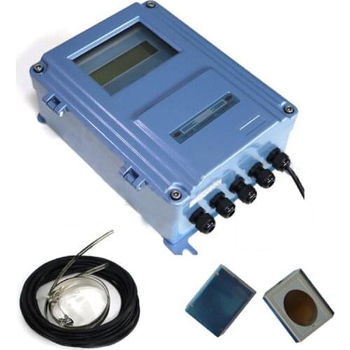 Professional TDS-100F Ultrasonic Liquid Flow meter with PT100 heat sensor and S2 Transducer (DN15mm-DN100mm) Water Flowmeters