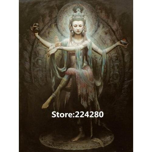 Needlework,For embroidery,DIY A Buddism godness Guanyin Retro Cross stitch kits,Art Pattern counted Cross-Stitching decor