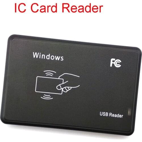 14443A 13.56KHz contactless smart card reader with USB card reader