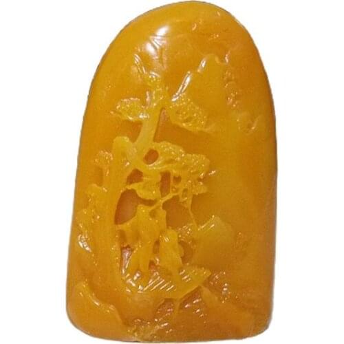 Shoushan stone carving old Panasonic decoration Home Furnishing stone crafts bag mail home feng shui