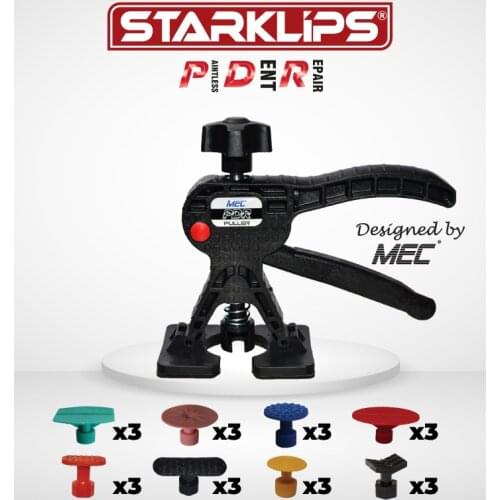 Starklips PDR Adjustable Dent Puller Adjustable Professional Lifter Glue Tabs Bag Set Professional Dent Puller Set
