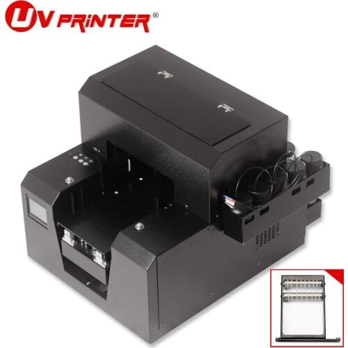 UV printer A4 free 1250ml UV ink for phone cover glass metal leather 3D embossed photo embossing effect printing