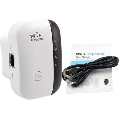 Wireless Wifi Repeater Wifi Range Extender Wi-Fi Signal 300Mbps Access Ultraboost Point Booster 802.11g Wi Fi WiFi Amplifie Y9T5