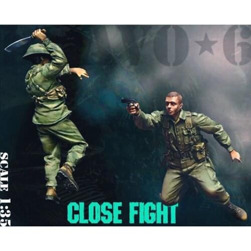 1/35 Resin Model Figure GK， Unassembled and unpainted kit