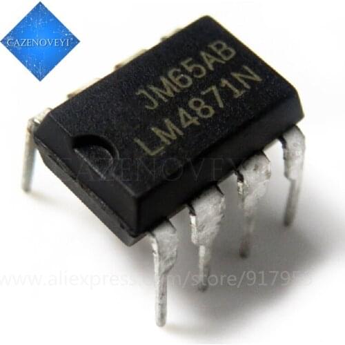 1pcs/lot LM4871N LM4871 4871 DIP-8 In Stock