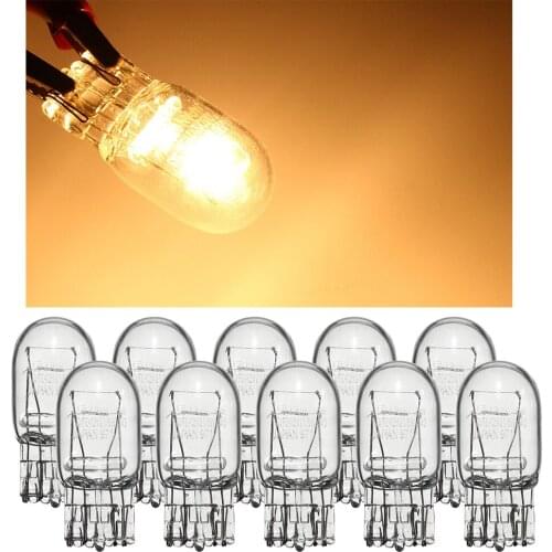 10x Bulb Replacement T20 7443 W21 5W Back Up Reverse Lights Turn Signal Brake Stop Tail Parking Lights Bulb