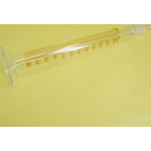 250ml 250cc Glass Measuring Cylinder +Stopper Graduated Lab Laboratory