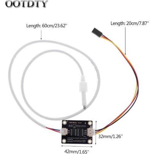 Analog TDS Sensor Water Conductivity Sensor for Arduino Liquid Detection Water Quality Monitoring Module DIY TDS Online Monitor