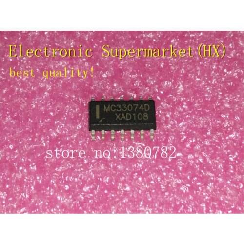 Free Shipping MC33074DR2 MC33074D MC33074 33074DR2 33074D SOP-14 New original
