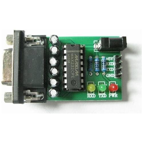Free Shipping! RS232 to TTL / Serial to TTL / COM to TTL Brush line MAX232 chip SENSOR