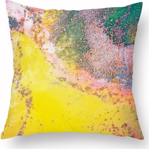 Pillow Case Nordic Abstract Simple Printing Cushion Cover for Sofa Car Bedroom