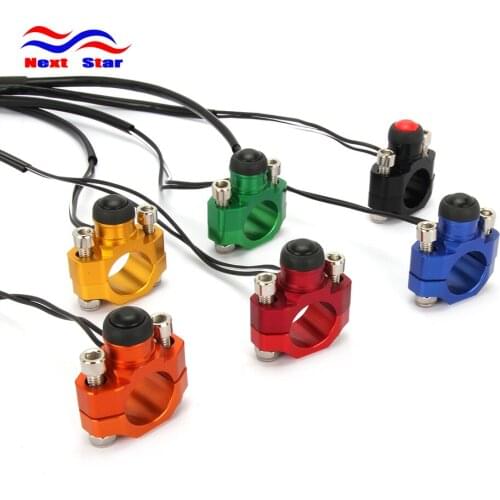 CNC Universal Engine Stop Start Button Handlebar Flameout Switch With Base For KTM EXC EXCF XCF XCW XCFW 125 250 300 Motorcycle