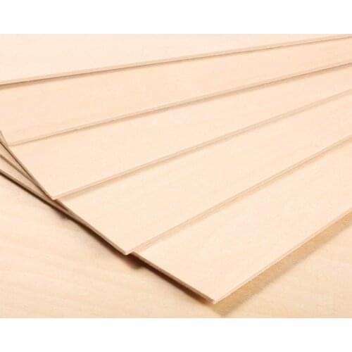 Wooden Plate for House Ship Craft Model DIY 300*300mm 450*300mm 5pcs/10pcs 2mm A4 Balsa Wood Sheets