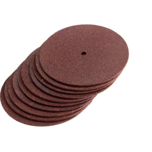 10Pcs Dual Sided Cutting Disc 38mm Resin Grinding Wheel Mini Circular Saw Polishing Sanding Discs For Drill Dremel Rotary Tool