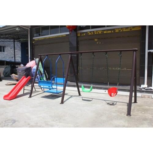 Outdoor baby swing chair playground childrens plastic slide garden toys seat kids monkey bars set children child swing nest 106