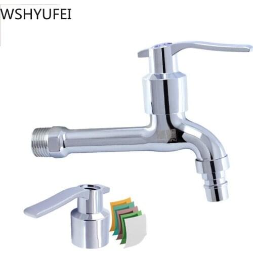 Classic faucet hot and cold water zinc alloy body copper core long sink faucet household bathroom kitchen traditional faucet