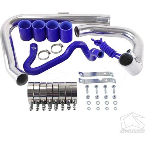 Turbo Intercooler Piping Pipe Kit Fits For A*4 1.8T Q*uattro B*5 1.8L SILICONE HOSE