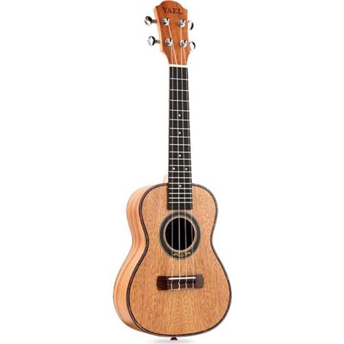 Concert Ukulele 4 Strings Mahogany Guitar 23 Inch Soprano Ukulele Beginner Rosewood Fretboard Bridge For Musical Stringed Instru