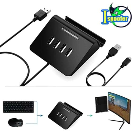 Heroangel KMAX1 USB Game Controllers Adapter Converter Video Game Keyboard Mouse adapter for Switch/Xbox/PS4/PS3