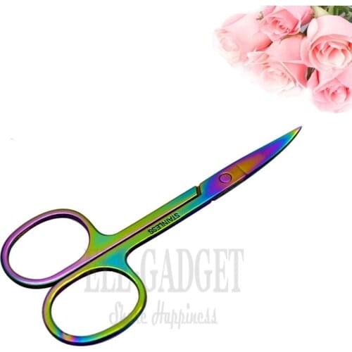 1/5 Pcs Mini Portable Color Stainless Steel Scissors Personal Care Tools First Aid Kits Supplies Hand Craft Scissors