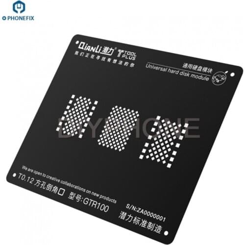 QianLi Reballing Stencils NAND BGA Reballing Stencil NAND Repair for iPhone 5S 6 6S 7G 7Plus 8 8P X