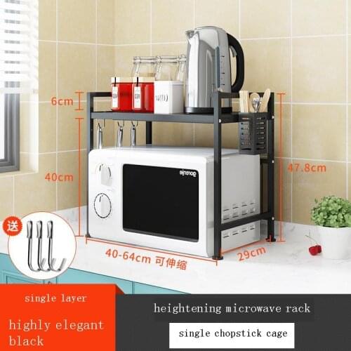 Sponge Almacenaje Etagere Almacenamiento Adjustable Microwave Shelf Mutfak Cuisine Cozinha Cocina Kitchen Storage Rack Holder