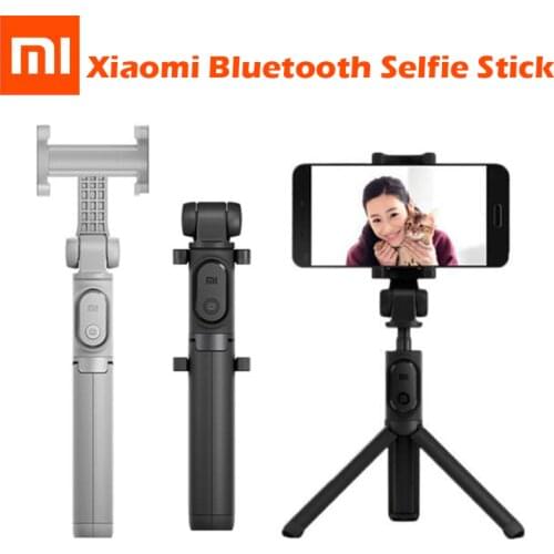 Original Xiaomi Foldable Tripod Selfie Stick Bluetooth Selfiestick With Wireless Shutter Selfie Stick For iPhone Android Xiaomi