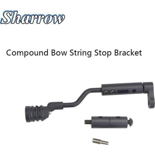 String Stop Bracket Vibration Balance Stabilizer for Compound Bow Suppressor Bracket Mount Stabilizer Silencer Archery Accessory