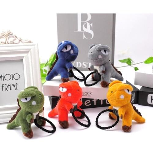 Tricolor spot dinosaur hair rope hair ring Tyrannosaurus Rex doll headdress accessories for a small gift to his girlfriend