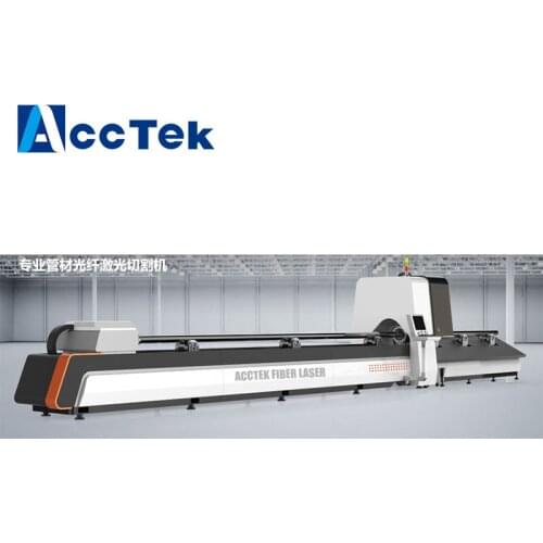 Tube Cut CNC Laser Cutting Carbon Steel Stainless Steel Fiber Laser Cutting machine