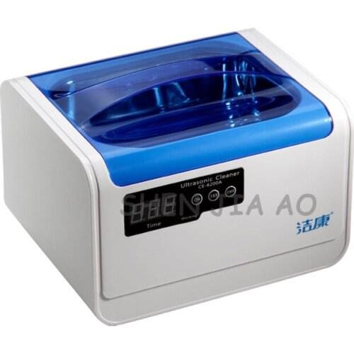 Ultrasonic cleaner 220V Ultrasonic cleaning machine 1.4L glasses strap jewelry household 70W