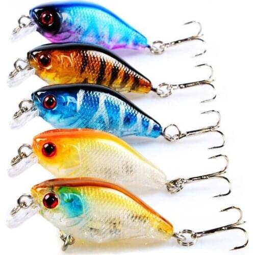 1Pcs Fishing Lure 4g 4cm Artificial Hard Bait