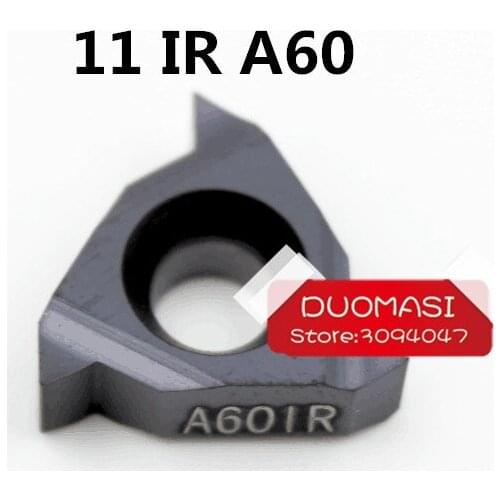 10 pcs 11 IR A 60 ,Indexable Tungsten Carbide Threading Lathe Inserts for Threaded Lathe Holder,thread turning tool holders