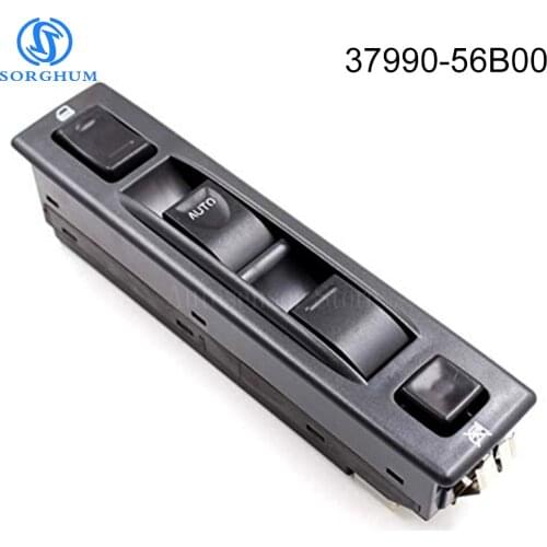 37990-56B00 Electronic Power Window Master Control button Switch for Suzuki Sidekick 1992-1998 for Geo Tracker Vitara 3799056B00