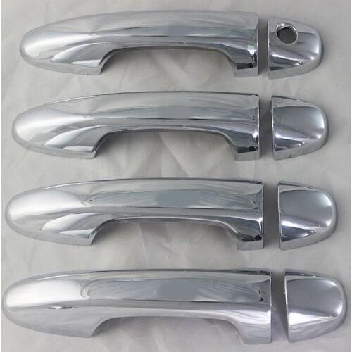 2017 For toyota hilux revo accessories ABS chrome door handle covers for hilux revo 2015-2016 car styling For hilux parts revo