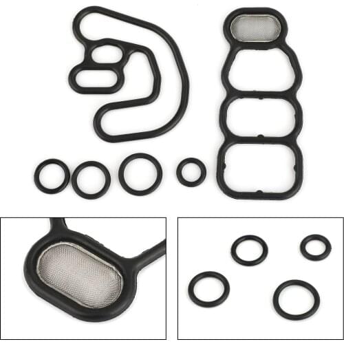 Areyourshop Solenoid Gasket Spool Valve Filter Seal Fits For Honda Accord Odyssey V6 2005 2006 2007 15826-RDV-J01 15826RDVJ01