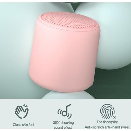 Bluetooth Speaker Portable Outdoor Loudspeaker Wireless Mini Column 3D Stereo Music Surround TWS Connection Bass Box