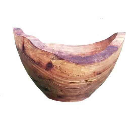 Bungalowa®Natural Edge Bowl-Walnut Natural-Medium