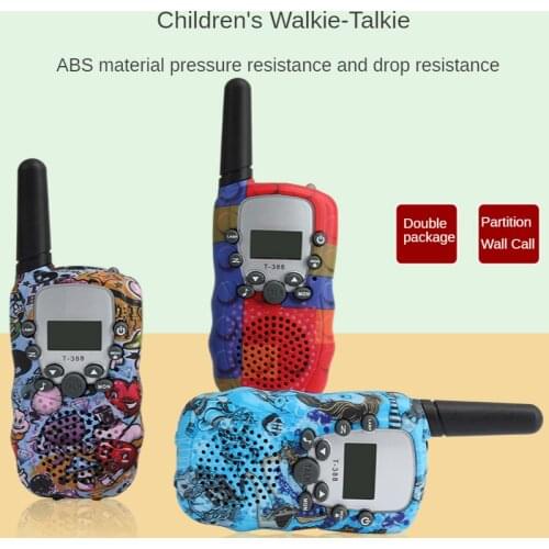 2 Pcs Childrens Toy Walkie-talkie Machine Remote Radio Call Handheld Mini Walkie-talkie