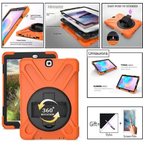 For samsung galaxy Tab S2 8.0 SM-T710 T713 T715 Cover case, fashion Shockproof Heavy Duty Rubber Hard Case child cartoon Cover