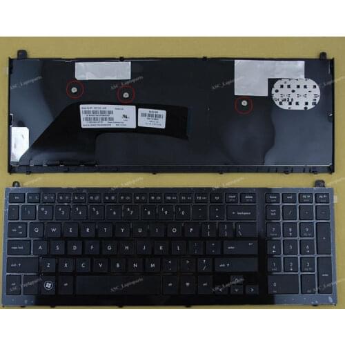 New US English Keyboard For HP PROBOOK 4520S Laptop BLACK FRAME BLACK