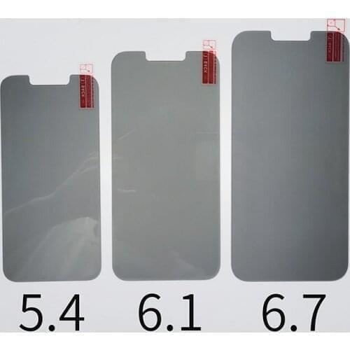 Wholesale 200pcs/lot Anti Spy Peep Privacy Tempered Glass Screen Protector 5.4/6.1/6.7inch for iphone13 13mini 13pro 13 pro max