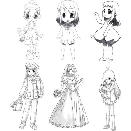 Modern figure painting sketch stroke posters canvas modern Printing posters aesthetic beautiful girl Home decoration painting b