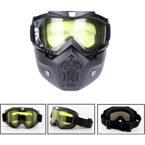 ZHENDUO Tactical Full Face Mask Goggles Gel Blaster Protective Glasses Safety tools for outdoor protective masks
