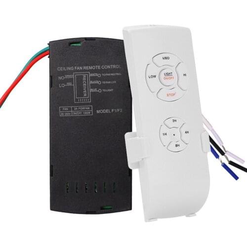 Smart Home Control 110V Smart Universal Ceiling Fan Lamp Remote Control Kit Adjust Speed Family Intelligence System