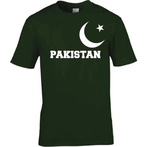 Fun T Shirts Pakistan Custom Layout Cricket Fan Tshirt - Can Add Name 2018 New Arrival Men Great Quality Cotton Bulk T Shirt