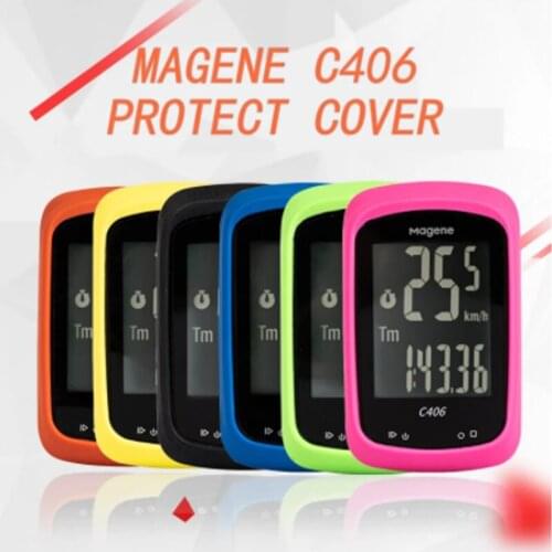 Bike Computer Protect Case Suitable For Magene C406/C406 Lite Road Bike MTB Bicycle Code Meter Protect Cover Silicone Material