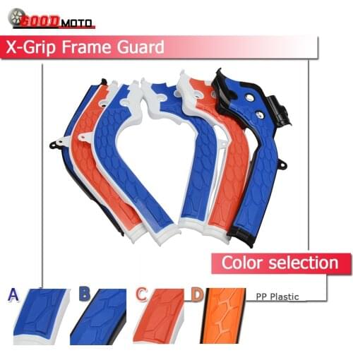 X-Grip Frame Guard Protection Cover For KTM SX SXF EXC EXC-F 125 250 300 350 450 2016 - 2018 Dirt Bike MX Off Road Motocross