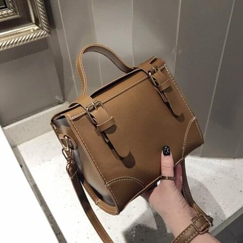 Womens bag 2020 new fashion wild handbag fashion tide small square bag slanting womens bag hand bag shoulder bag